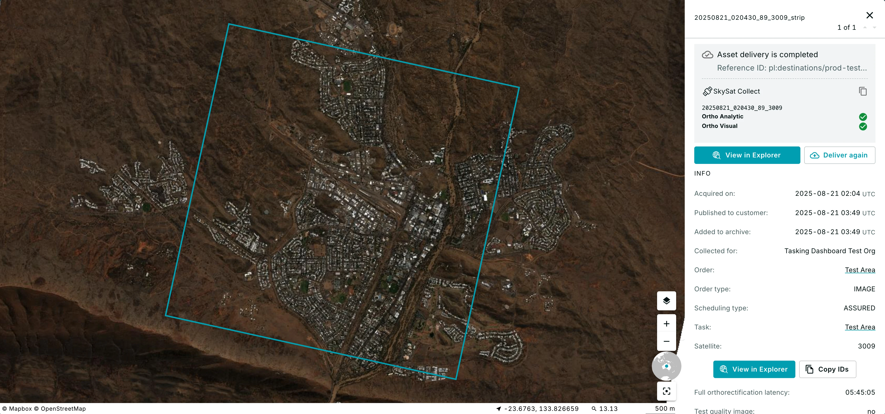 Auto Delivery capture