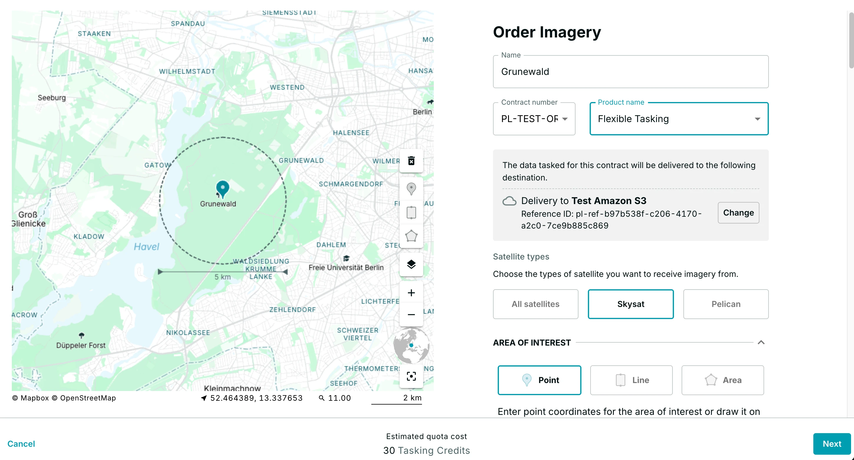 Auto Delivery default destination