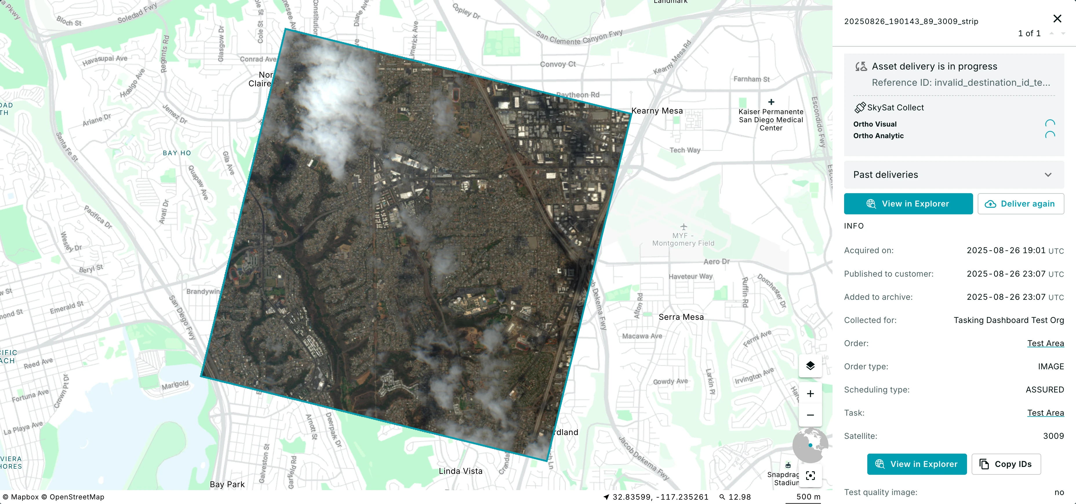 Auto Delivery capture