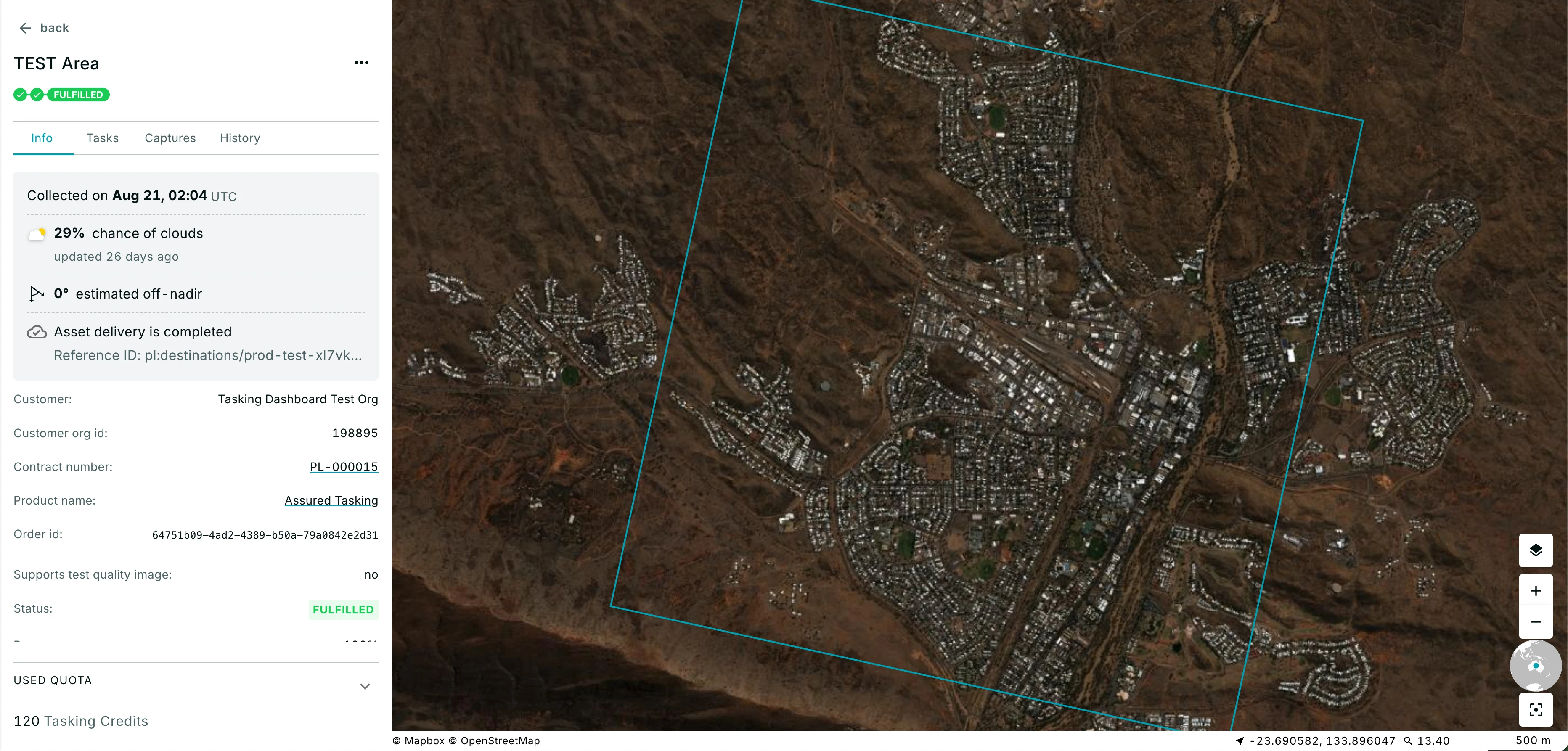 Auto Delivery status