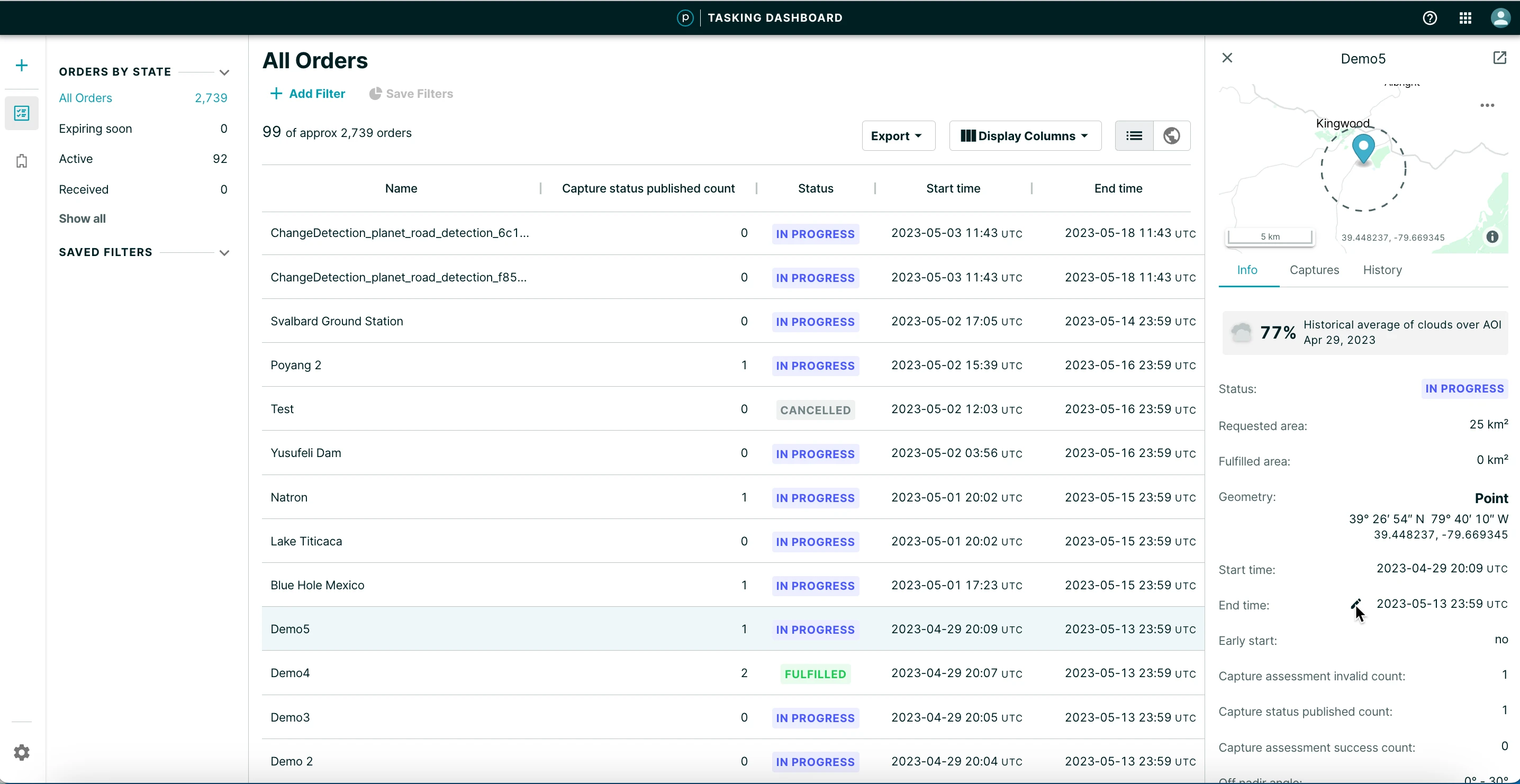 Flexible Order Change Time Detail 1