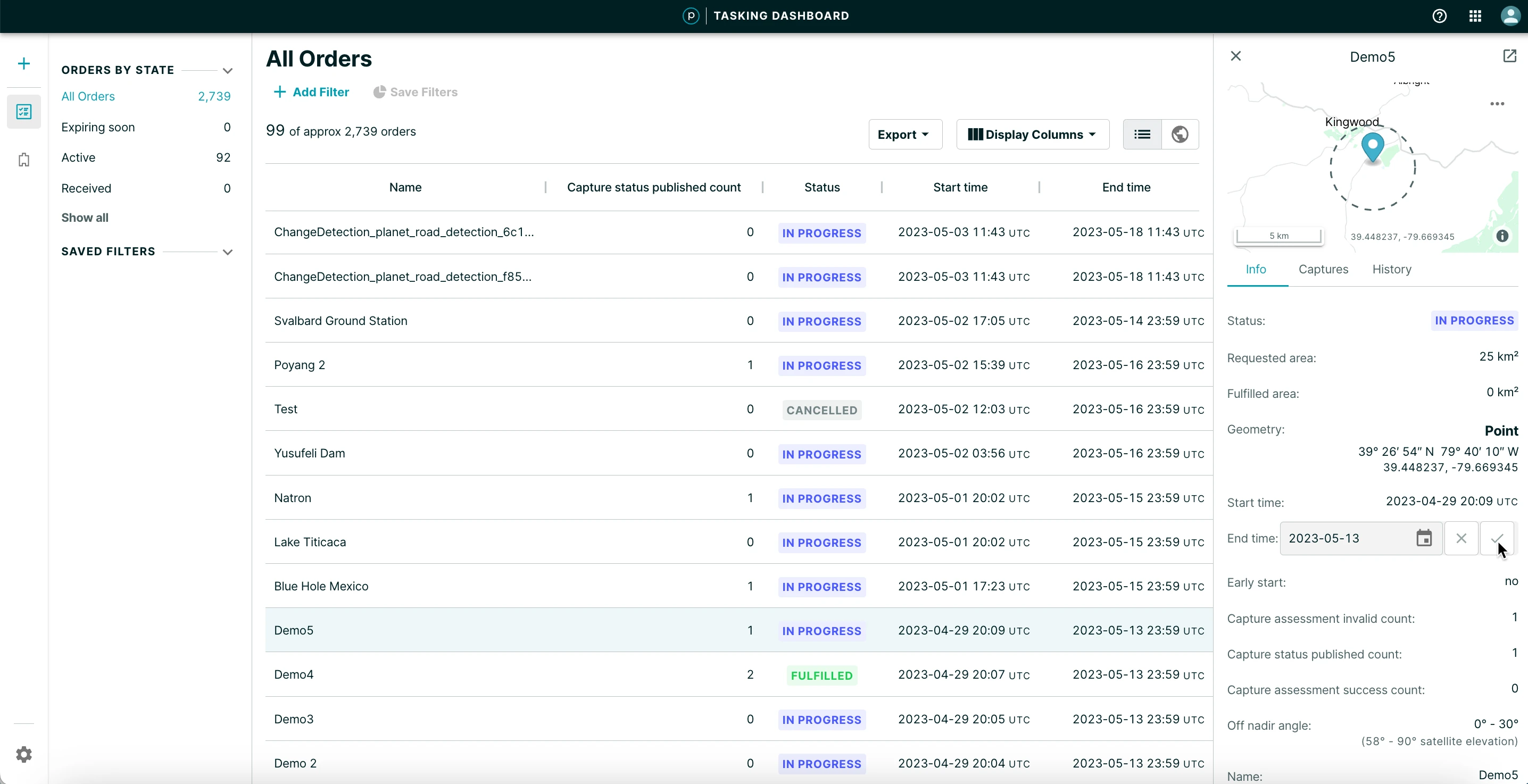 Flexible Order Change Time Detail 3