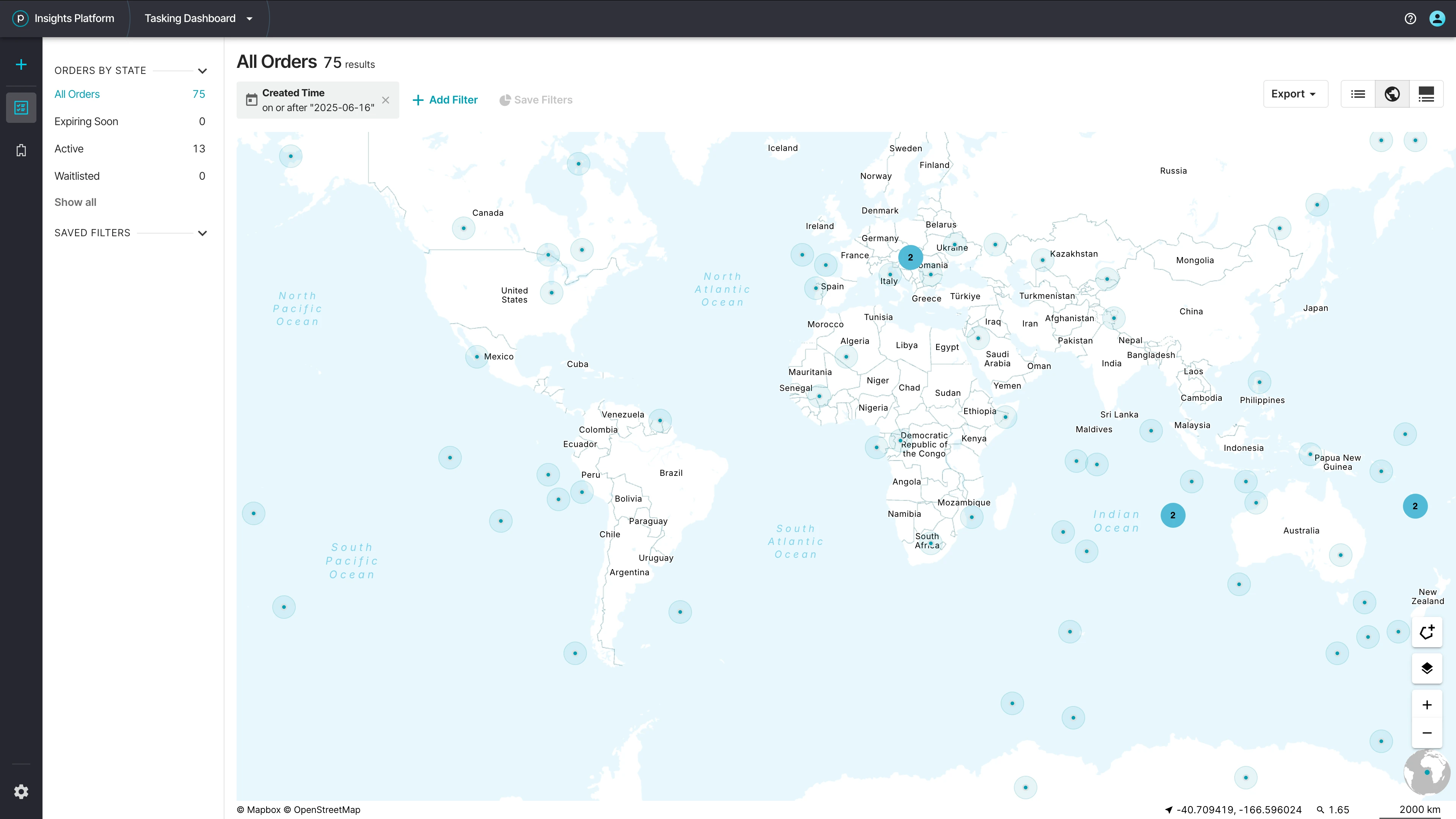 Map view