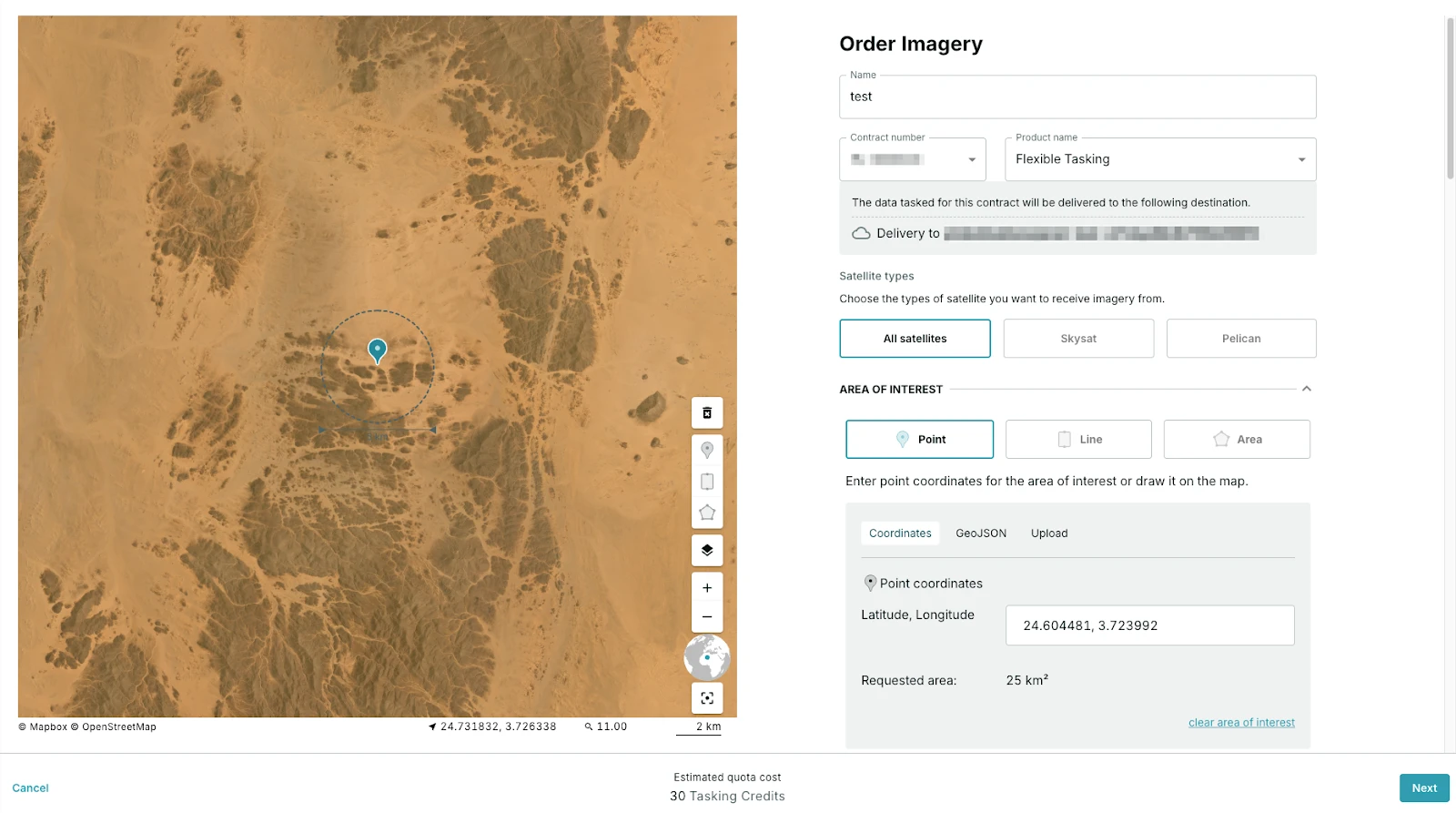 Satellite Fulfillment and Selection