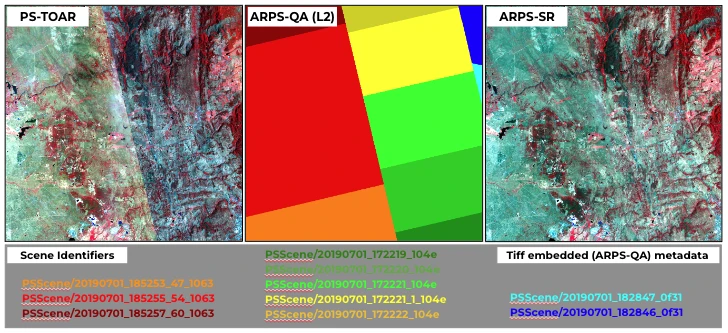 Figure 4: QA layer 2 (pixel traceability mask).