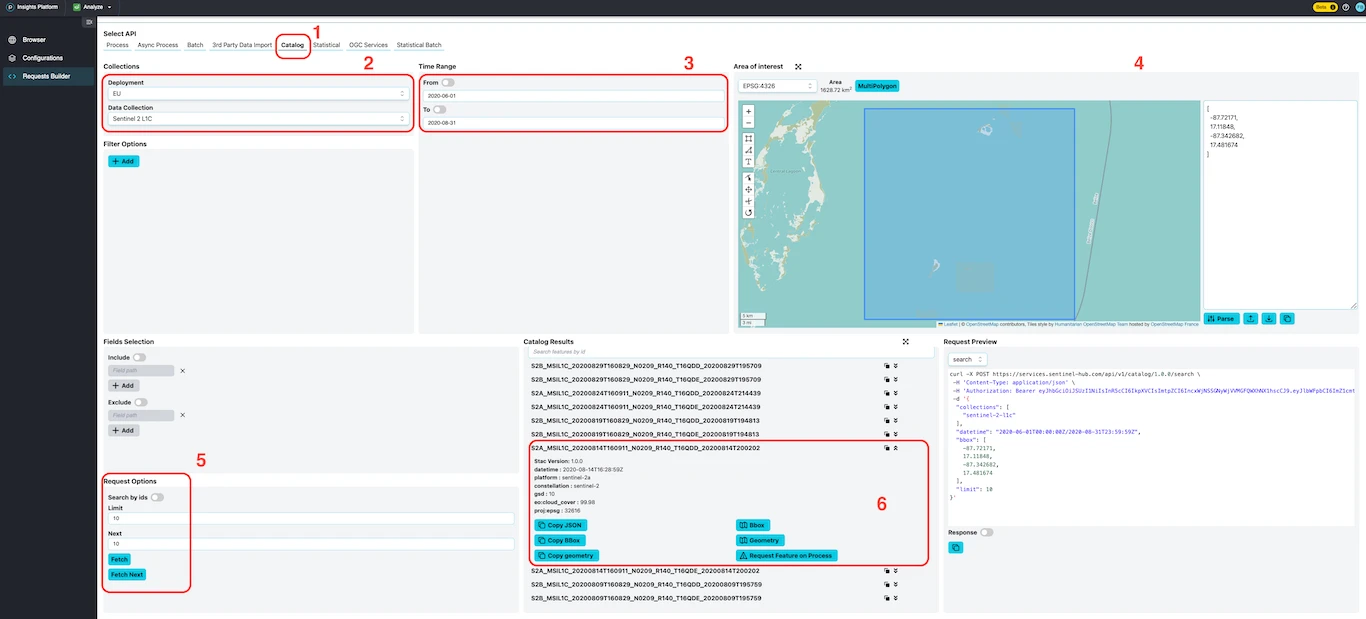 Catalog Search Results
