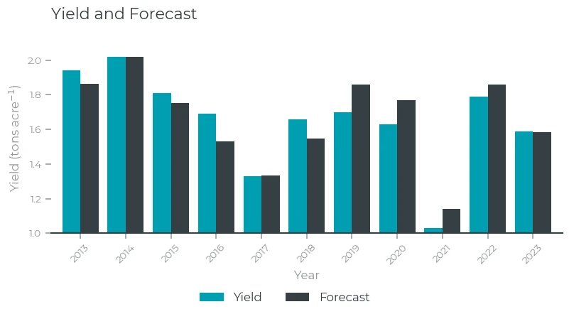 Yield and Forecast