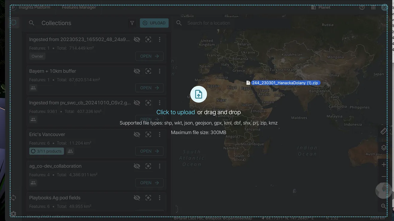 Check upload status