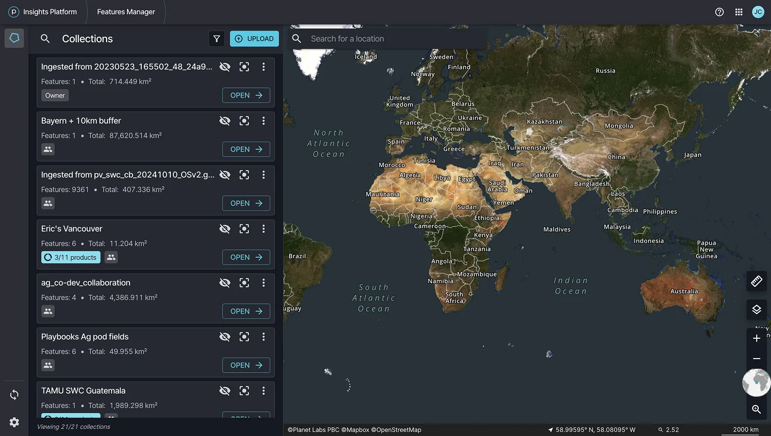 Features Manager overview