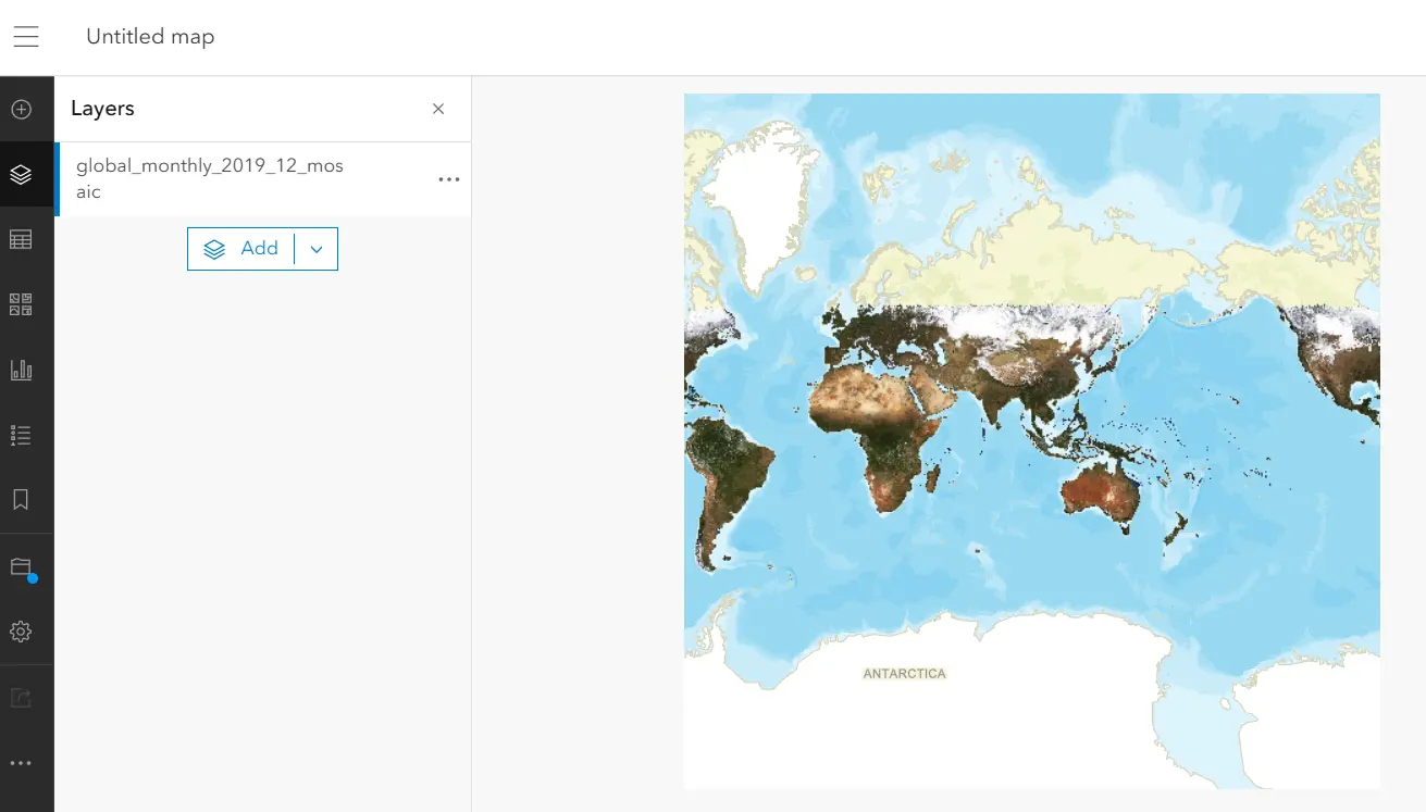 ArcGIS Online Add XYZ Tile Layer to Map